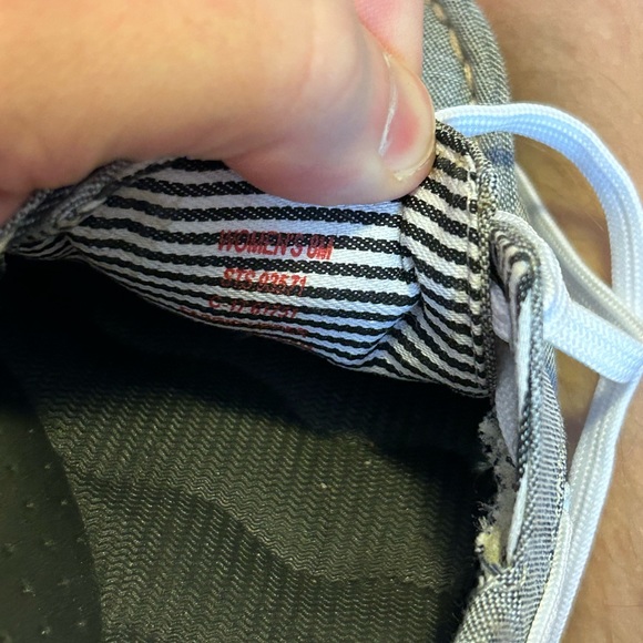 WOMENS SPERRY TOP SIDER SHORE SIDER GRAY BLACK BOAT SHOES STS 93571 SZ 8m - Picture 5 of 5